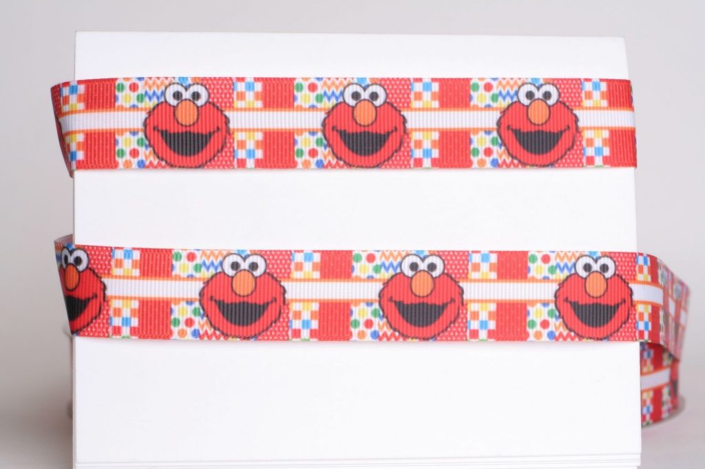 Elmo Ribbon Pattern Sesame Street Elmo 7/8