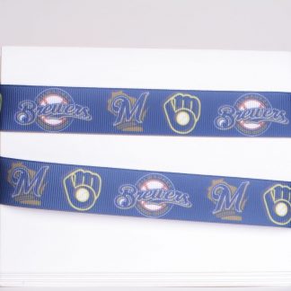 Atlanta Braves Baseball 7/8 Grosgrain Ribbon - Ribbon Plus