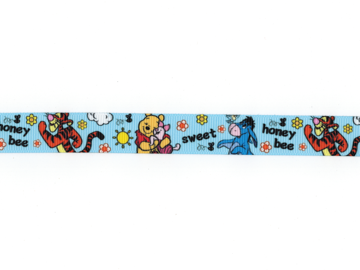 Winnie the Pooh Ribbon 1 High Quality Grosgrain Ribbon by the Yard